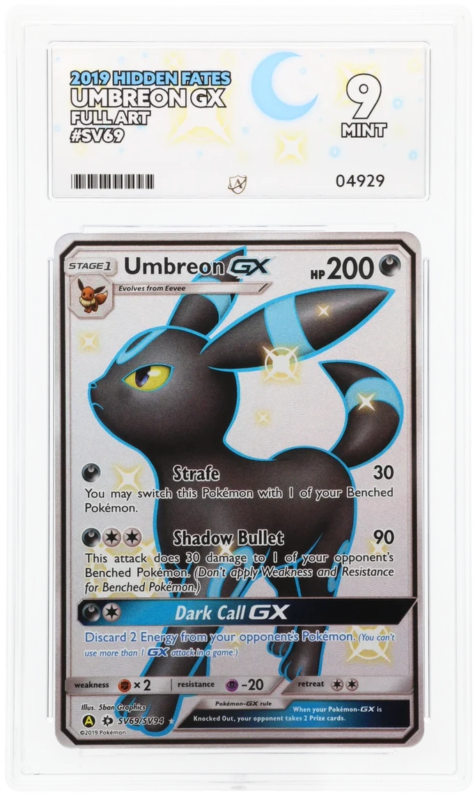ACE 9 - Umbreon GX - SV69/SV94 - Hidden Fates - Pokemon