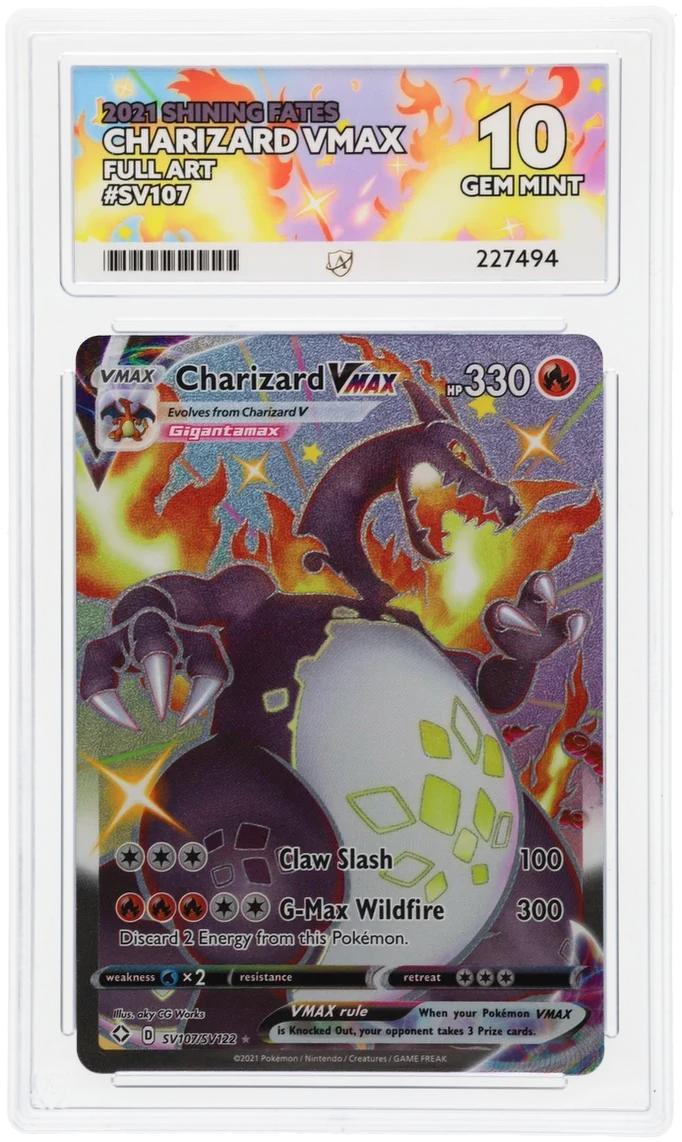 ACE 10   - Charizard VMAX - SV107/SV122 - Shining Fates - Pokemon