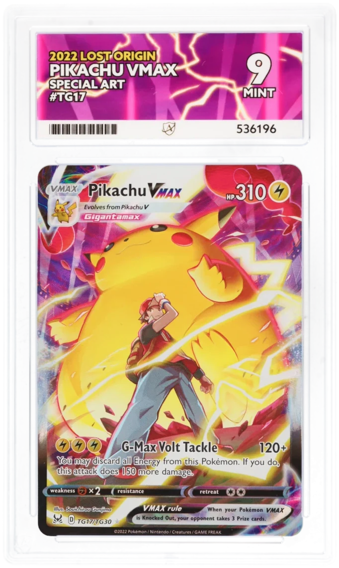 ACE 9 - Pikachu VMAX - TG17/TG30 - Lost Origin - Pokemon