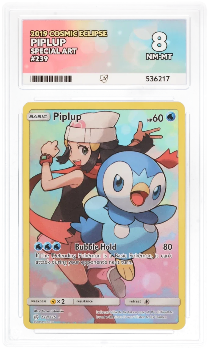 ACE 8   - Piplup - 239/236 - Cosmic Eclipse - Pokemon