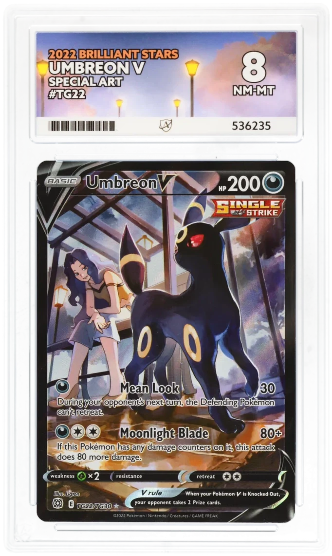 ACE 8   - Umbreon V - TG22/TG30 - Brilliant Stars - Pokemon