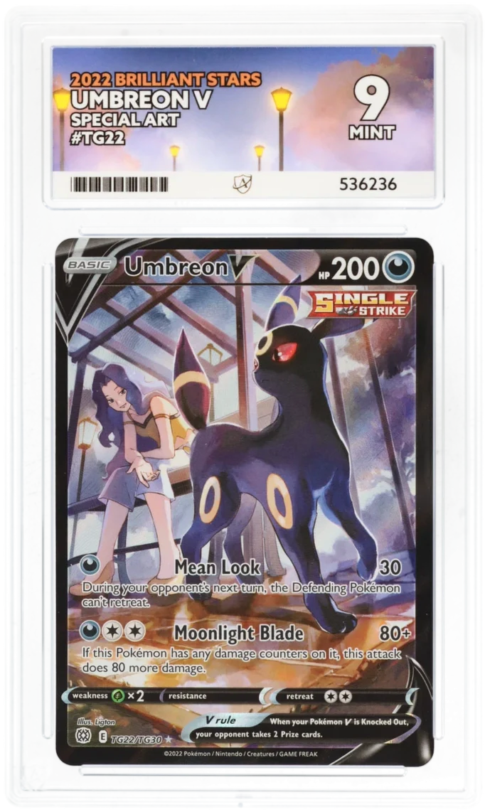 ACE 9   - Umbreon V - TG22/TG30 - Brilliant Stars - Pokemon