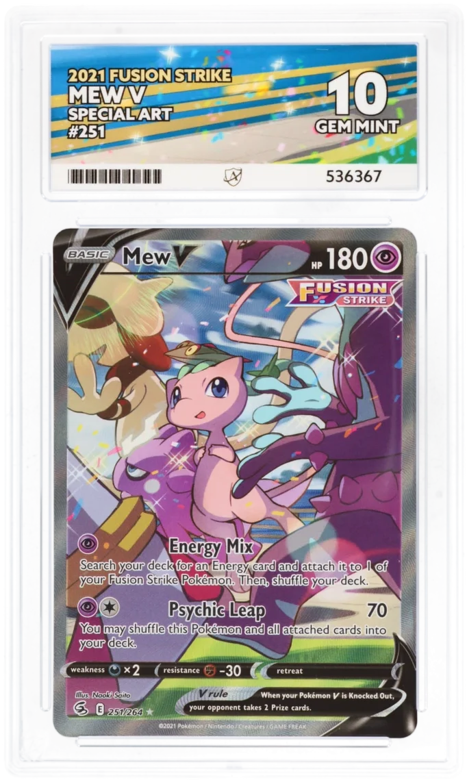 ACE 10 - Mew V - 251/264 - Fusion Strike - Pokemon