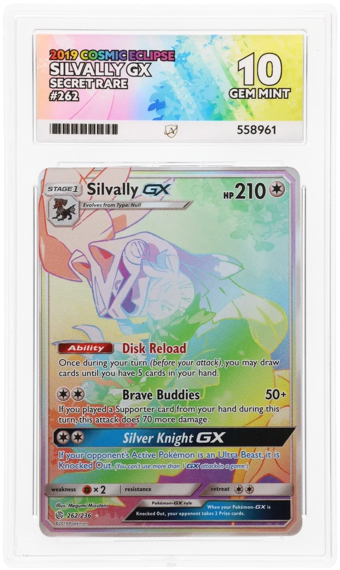 ACE 10 - Silvally GX - 262/236 - Cosmic Eclipse - Pokemon