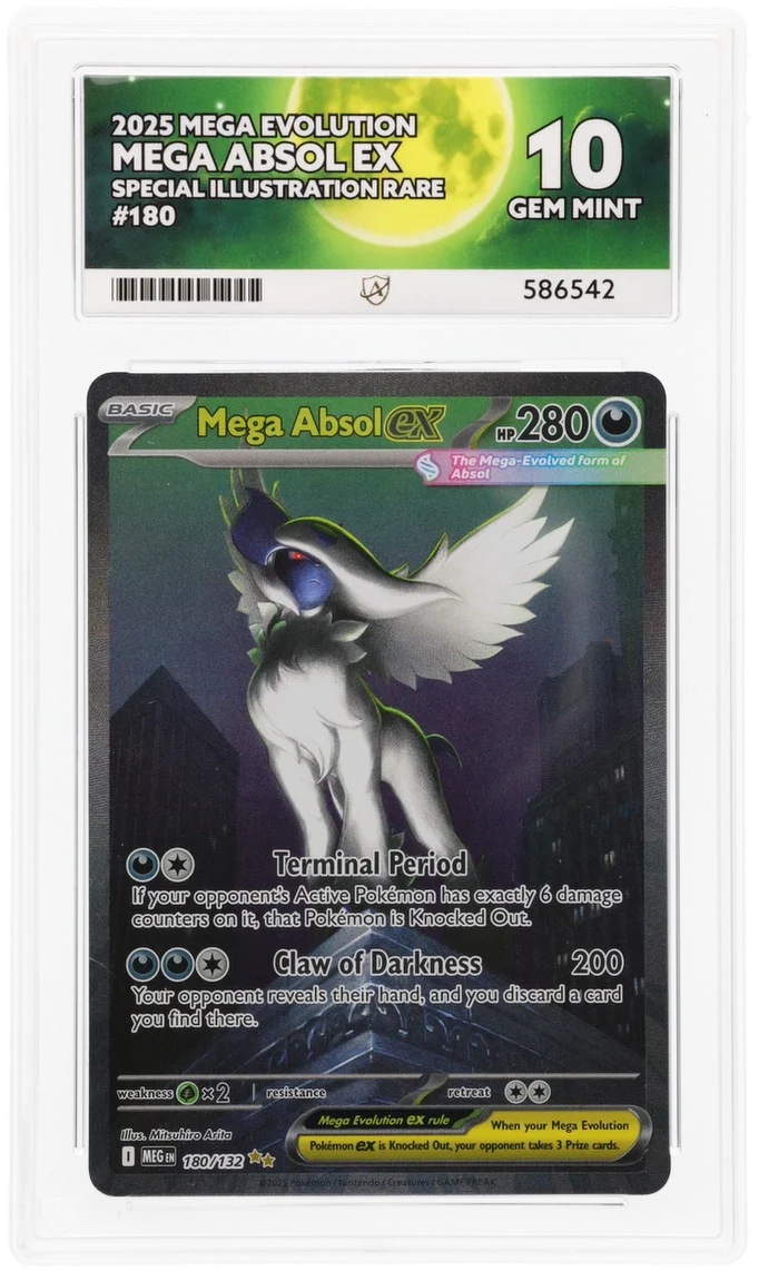 ACE 10 - Mega Absol ex - 180/132 - Mega Evolution - Pokemon
