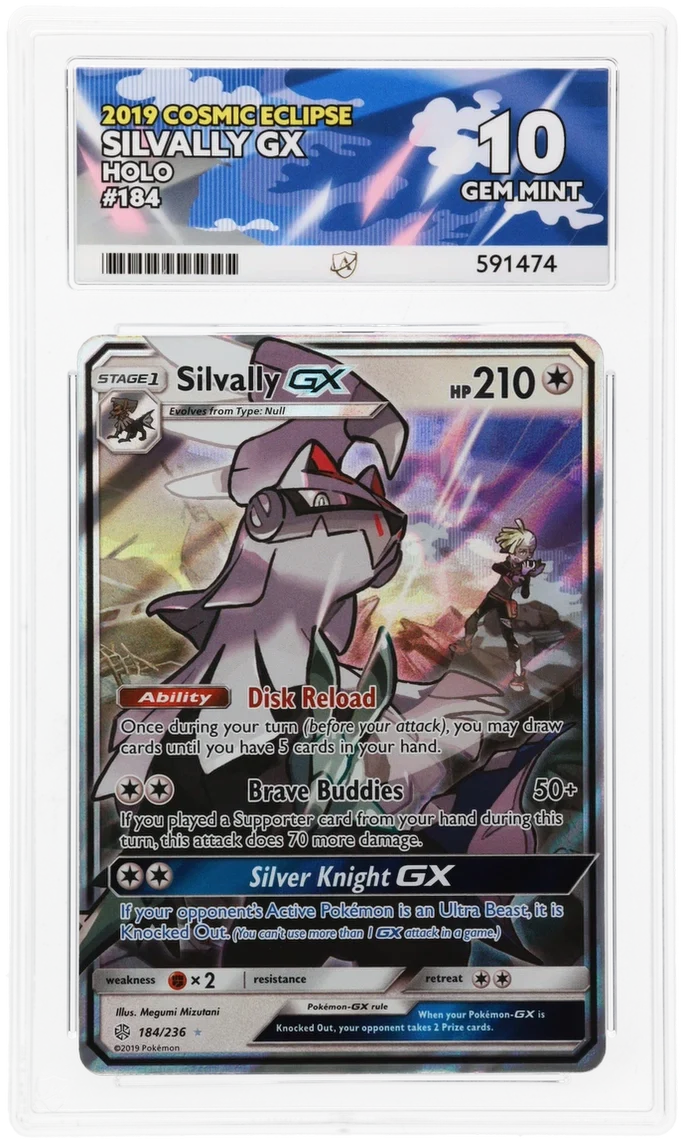 ACE 10 - Silvally GX - 184/236 - Cosmic Eclipse - Pokemon