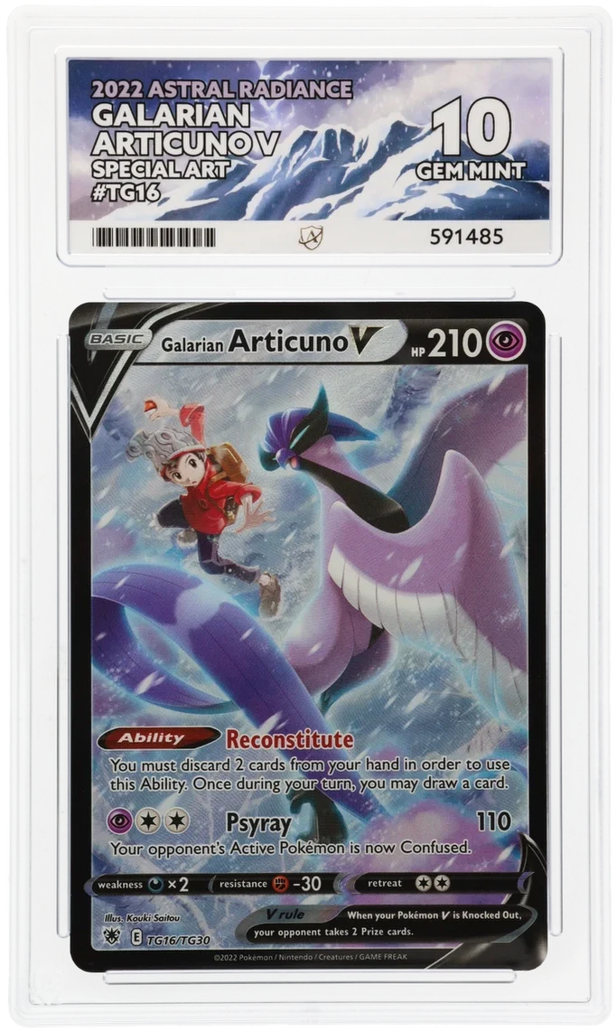ACE 10 - Galarian Articuno V - TG16/TG30 - Astral Radiance - Pokemon