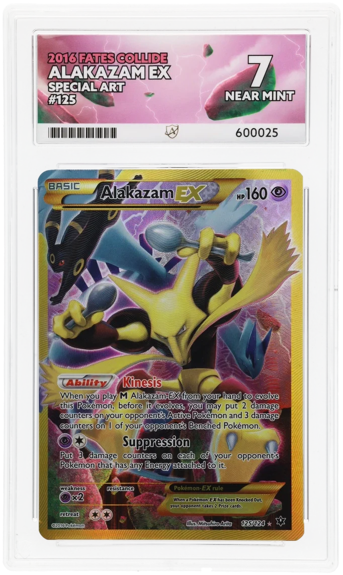 ACE 7 - Alakazam EX - 125/124 - Fates Collide - Pokemon
