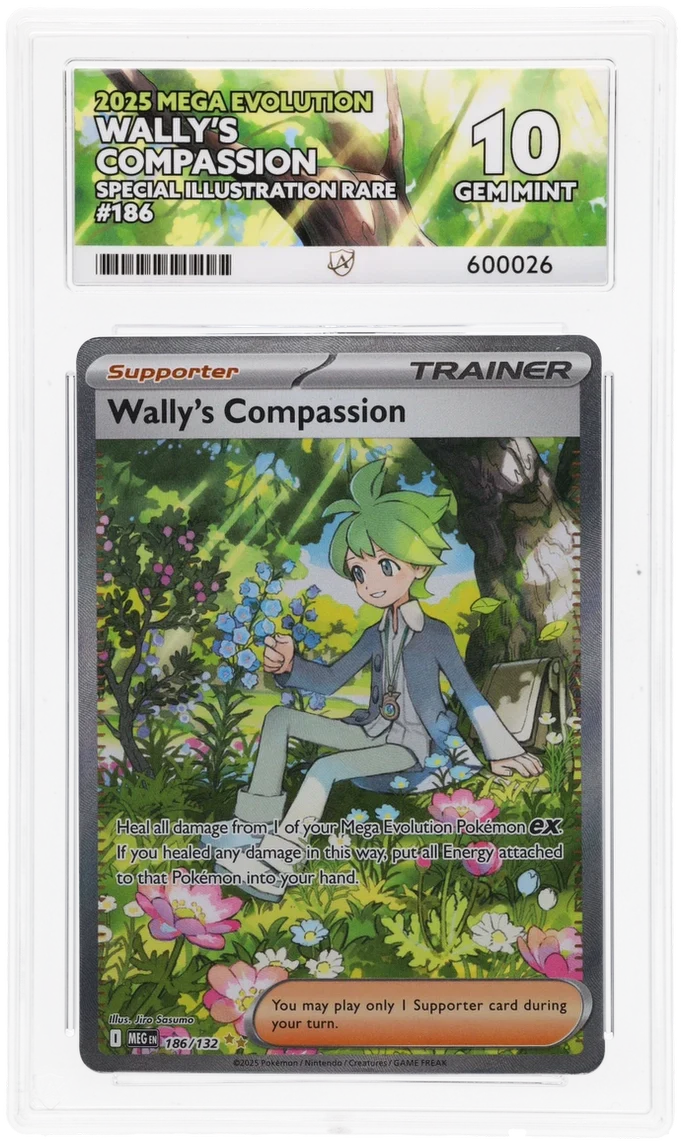 ACE 10 - Wally's Compassion - 186/132 - Mega Evolution - Pokemon