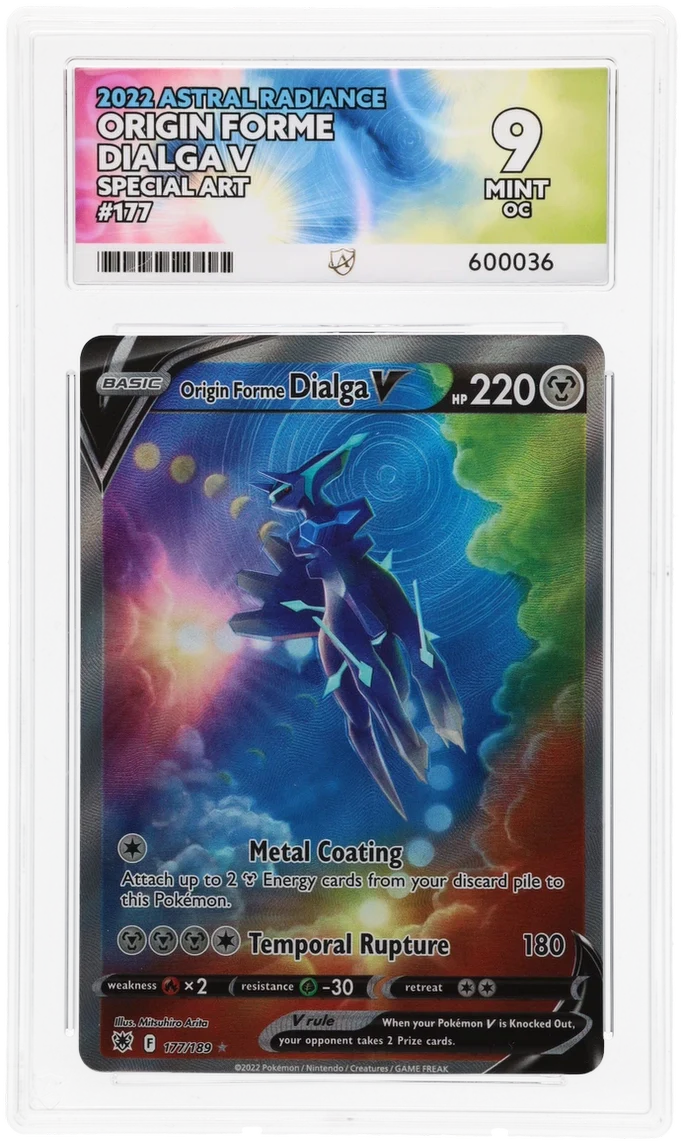 ACE 9 OC - Origin Forme Dialga V - 177/189 - Astral Radiance - Pokemon
