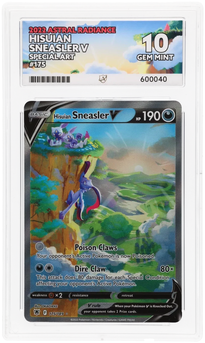 ACE 10 - Hisuian Sneasler V - 175/189 - Astral Radiance - Pokemon
