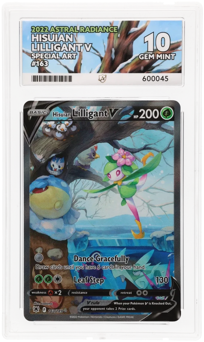ACE 10 - Hisuian Lilligant V - 163/189 - Astral Radiance - Pokemon