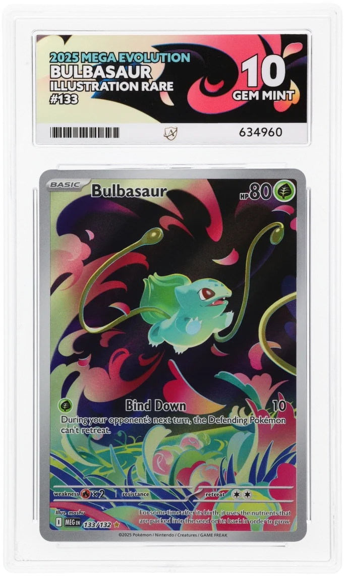 ACE 10 - Bulbasaur - 133/132 - Mega Evolution - Pokemon