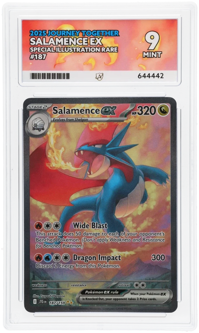 ACE 9 - Salamence ex - 187/159 - Journey Together - Pokemon