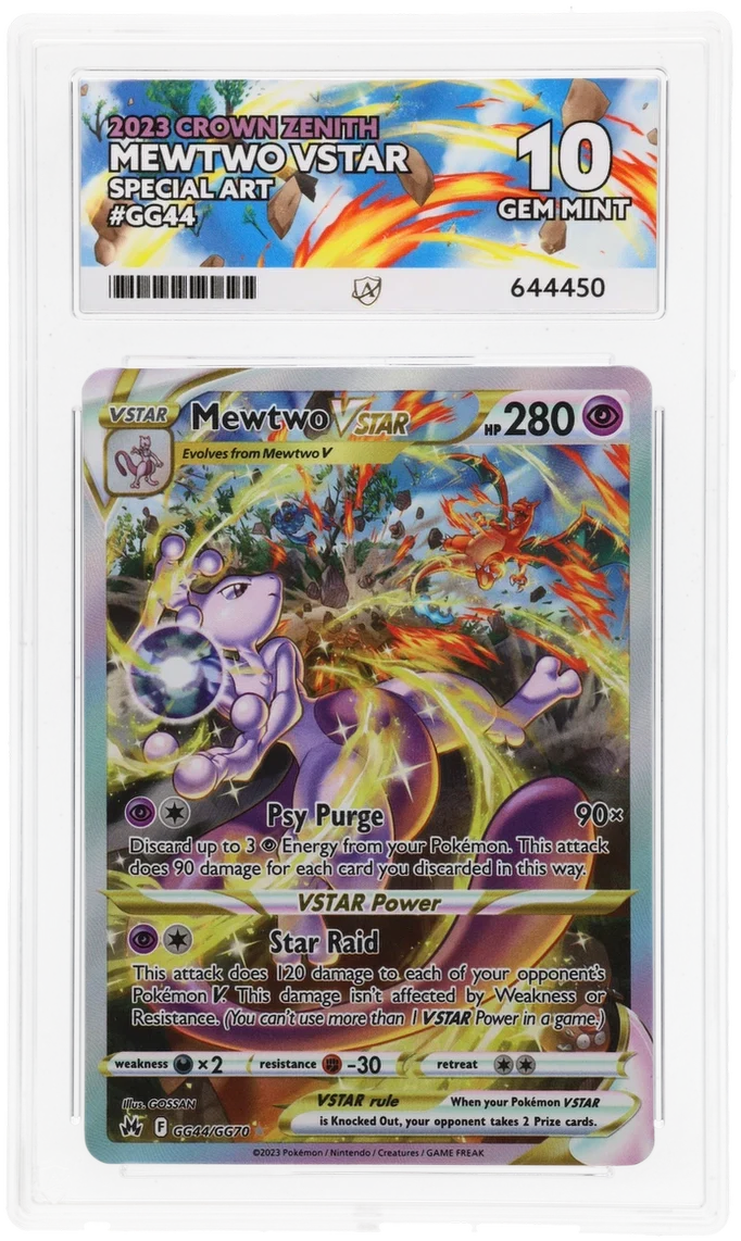 ACE 10   - Mewtwo VSTAR - GG44/GG70 - Crown Zenith - Pokemon