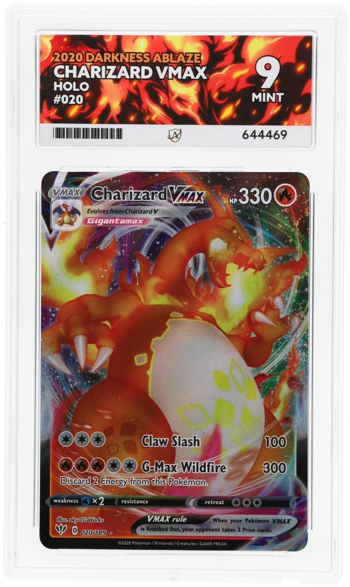 ACE 9 - Charizard VMAX - 020/189 - Darkness Ablaze - Pokemon