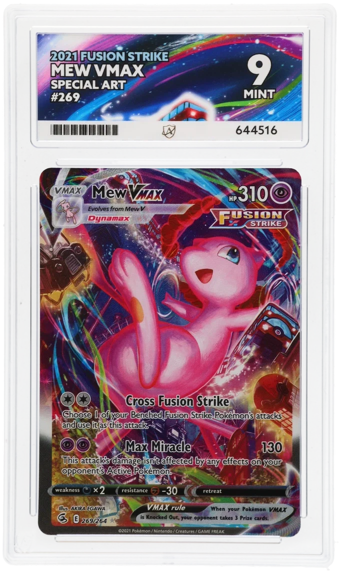 ACE 9 - Mew VMAX - 269/264 - Fusion Strike - Pokemon