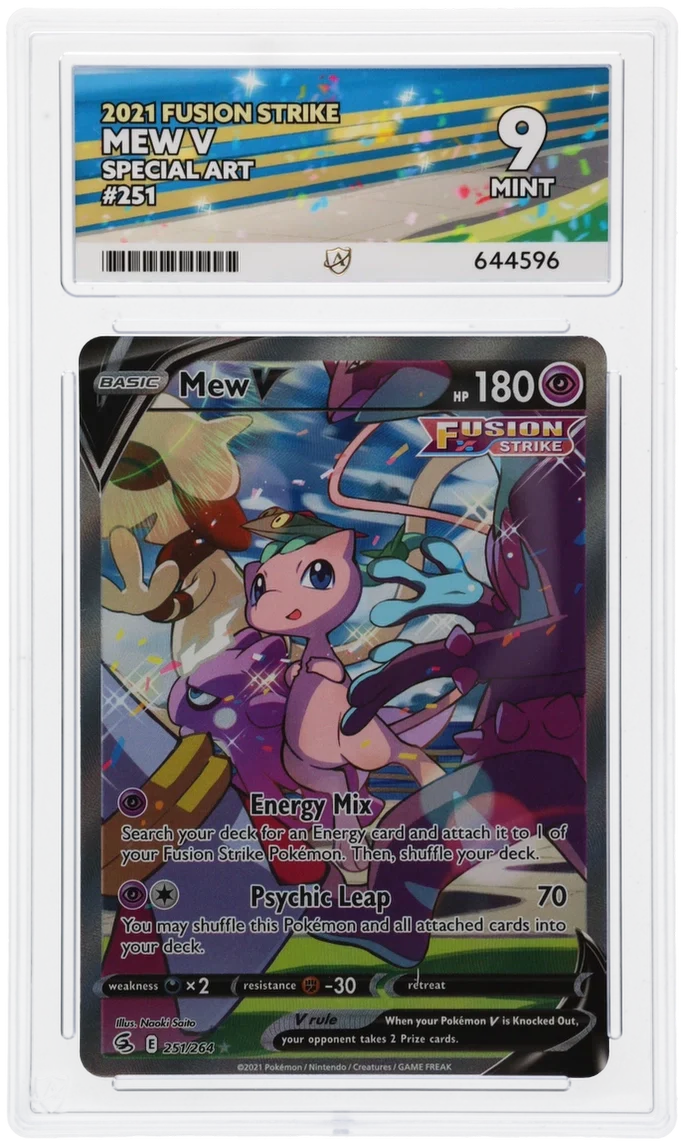 ACE 9   - Mew V - 251/264 - Fusion Strike - Pokemon
