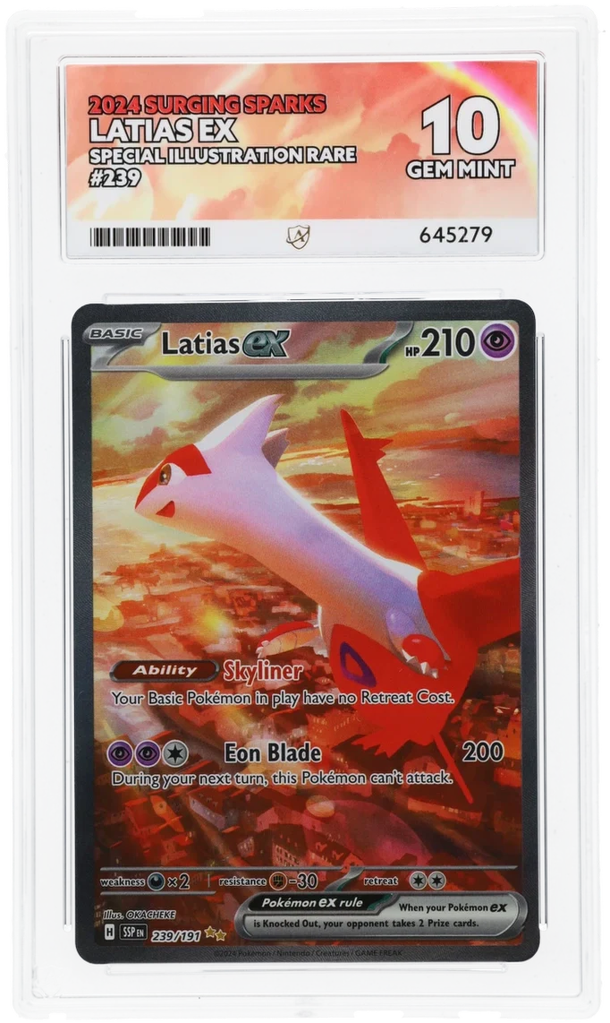 ACE 10 - Latias ex - 239/191 - Surging Sparks - Pokemon