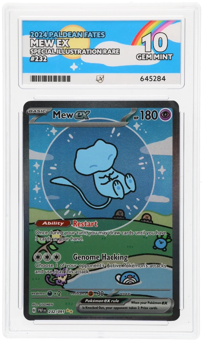 ACE 10 - Mew ex - 232/091 - Paldean Fates - Pokemon