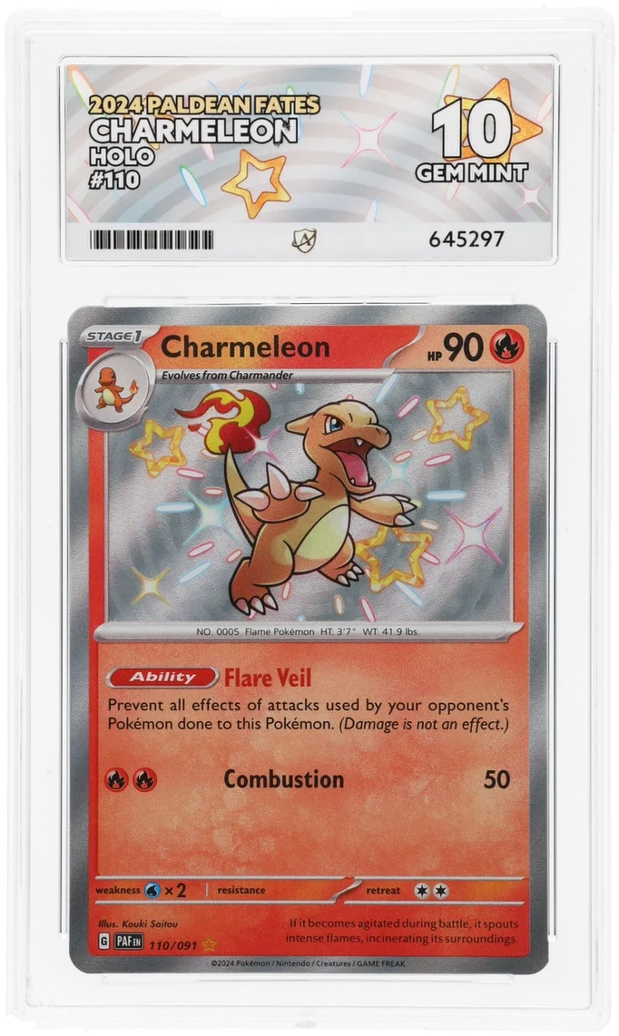 ACE 10 - Charmeleon - 110/091 - Paldean Fates - Pokemon