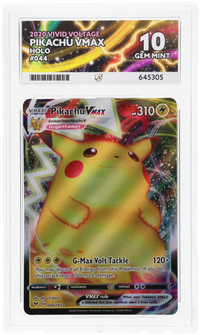 ACE 10 - Pikachu VMAX - 044/185 - Vivid Voltage - Pokemon