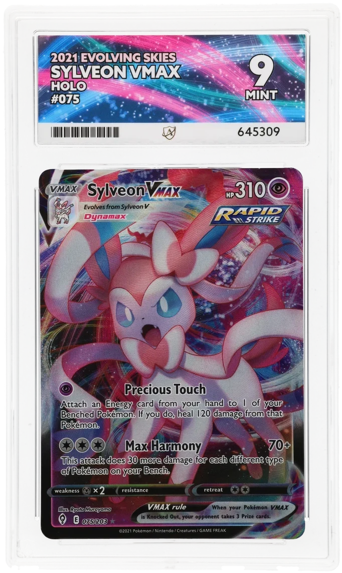 ACE 9 - Sylveon VMAX - 075/203 - Evolving Skies - Pokemon