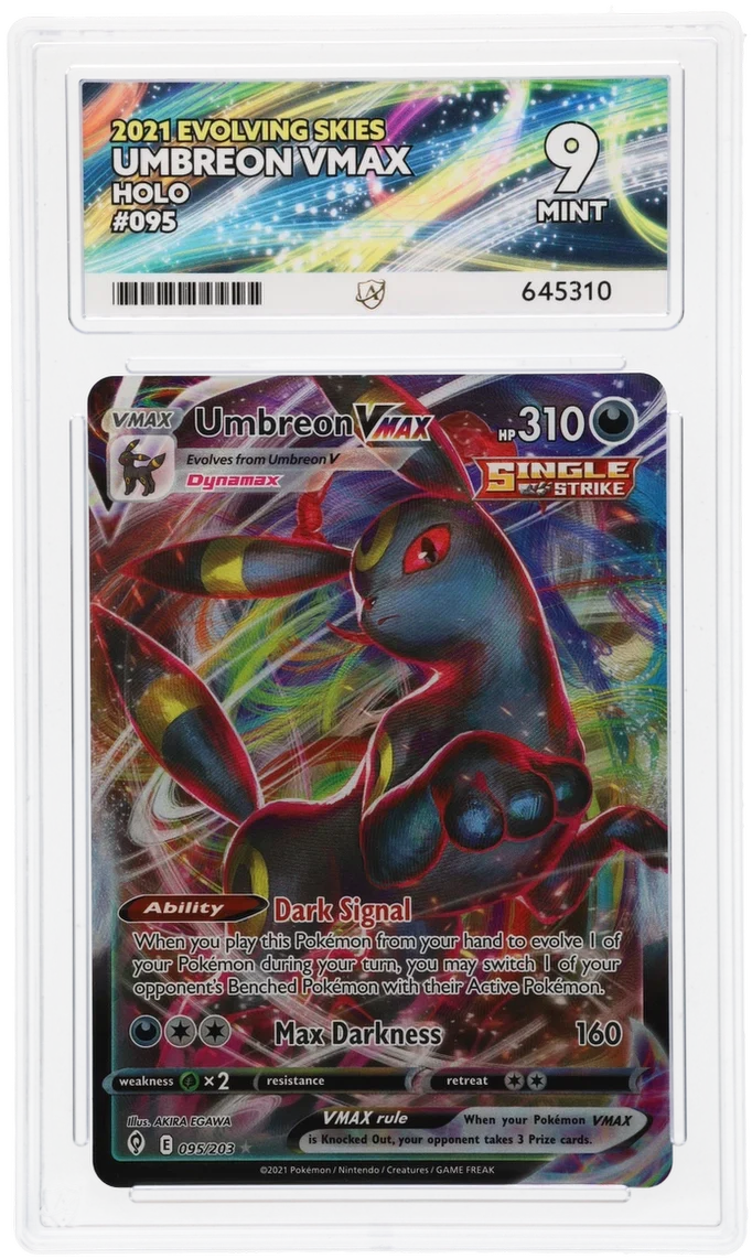ACE 9   - Umbreon VMAX - 095/203 - Evolving Skies - Pokemon