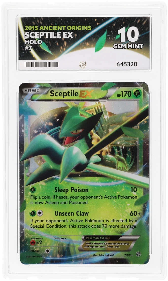 ACE 10 - Sceptile EX - 7/98 - Ancient Origins - Pokemon