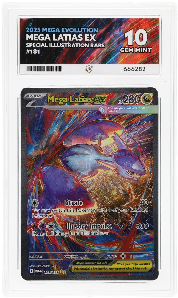 ACE 10 - Mega Latias ex - 181/132 - Mega Evolution - Pokemon