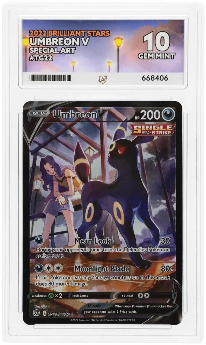 ACE 10   - Umbreon V - TG22/TG30 - Brilliant Stars - Pokemon
