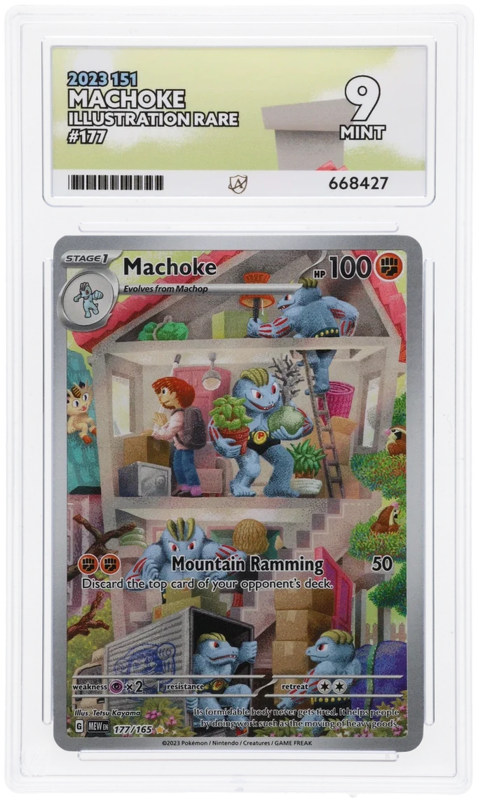 ACE 9 - Machoke - 177/165 - 151 - Pokemon