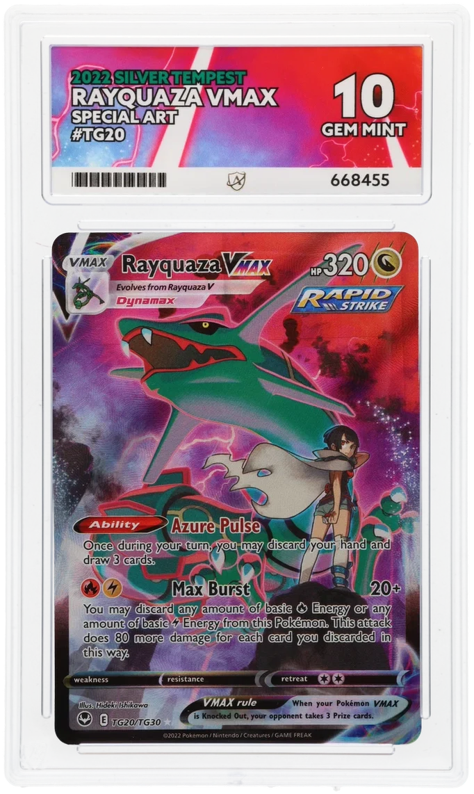 ACE 10   - Rayquaza VMAX - TG20/TG30 - Silver Tempest - Pokemon