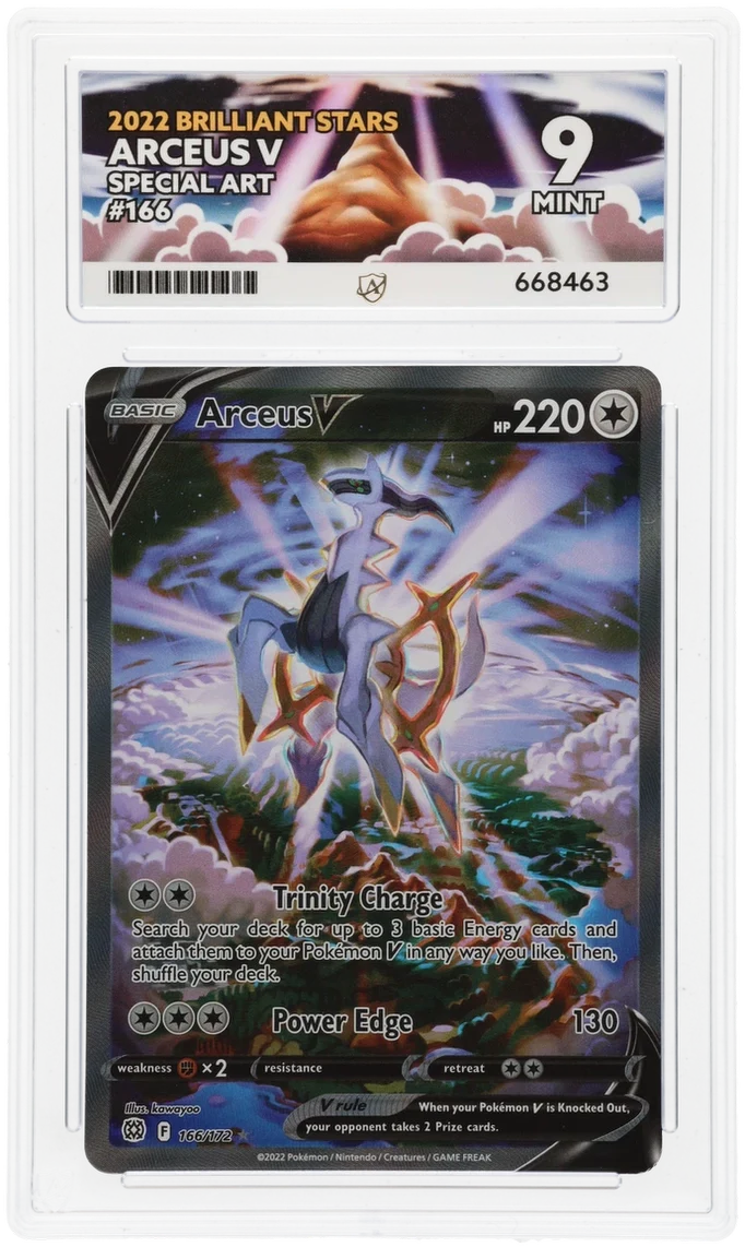 ACE 9 - Arceus V - 166/172 - Brilliant Stars - Pokemon