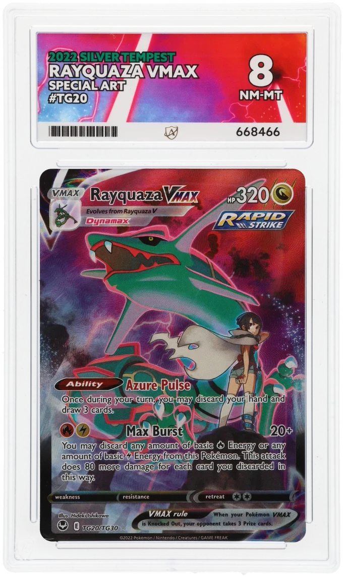 ACE 8 - Rayquaza VMAX - TG20/TG30 - Silver Tempest - Pokemon
