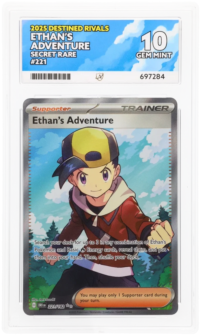 ACE 10 - Ethan's Adventure - 221/182 - Destined Rivals - Pokemon
