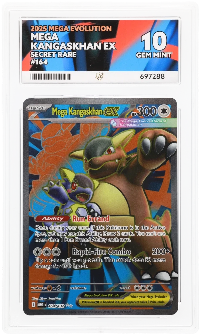 ACE 10 - Mega Kangaskhan ex - 164/132 - Mega Evolution - Pokemon