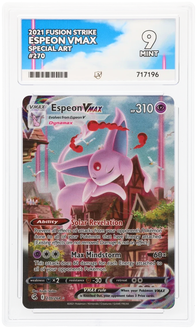 ACE 9 - Espeon VMAX - 270/264 - Fusion Strike - Pokemon