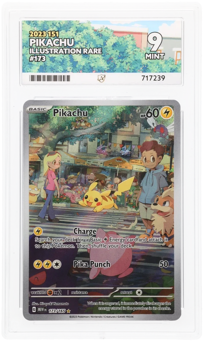 ACE 9 - Pikachu - 173/165 - 151 - Pokemon