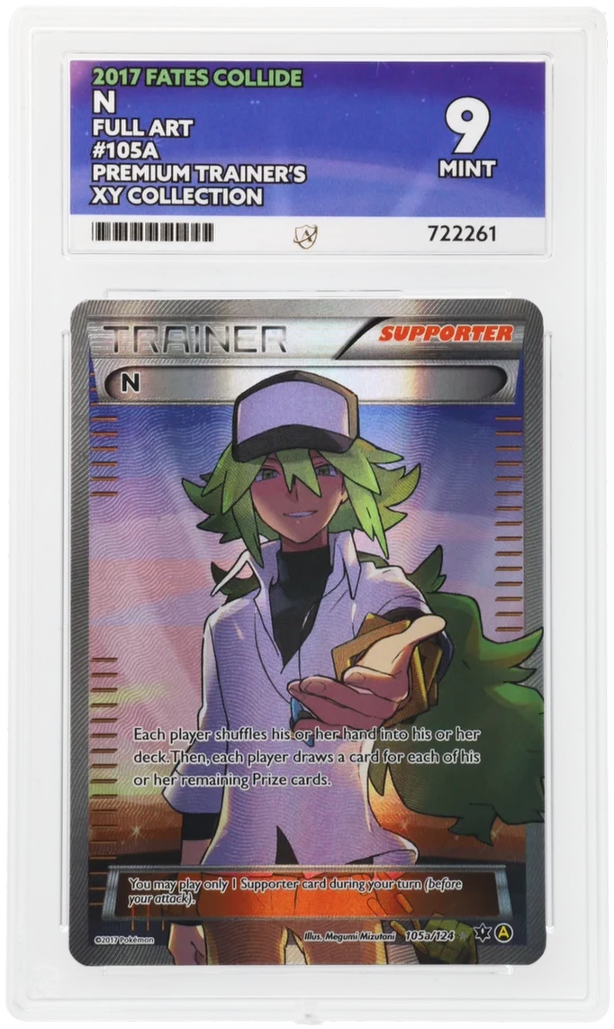 ACE 9 - N - 105a/124 - Fates Collide - Pokemon - Premium Trainer's XY Collection