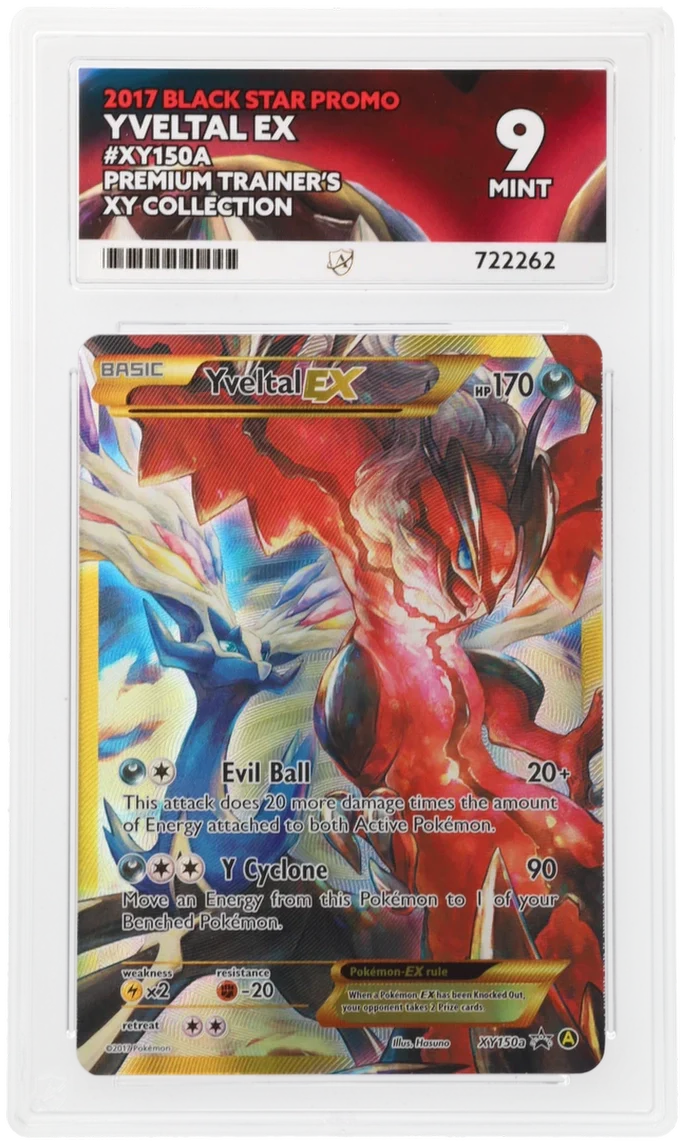 ACE 9 - Yveltal EX - XY150a - Black Star Promo - Pokemon - Premium Trainer's XY Collection