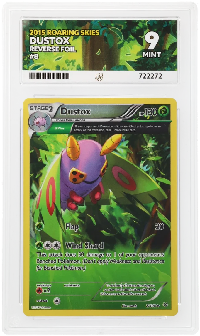 ACE 9 - Dustox - 8/108 - Roaring Skies - Pokemon