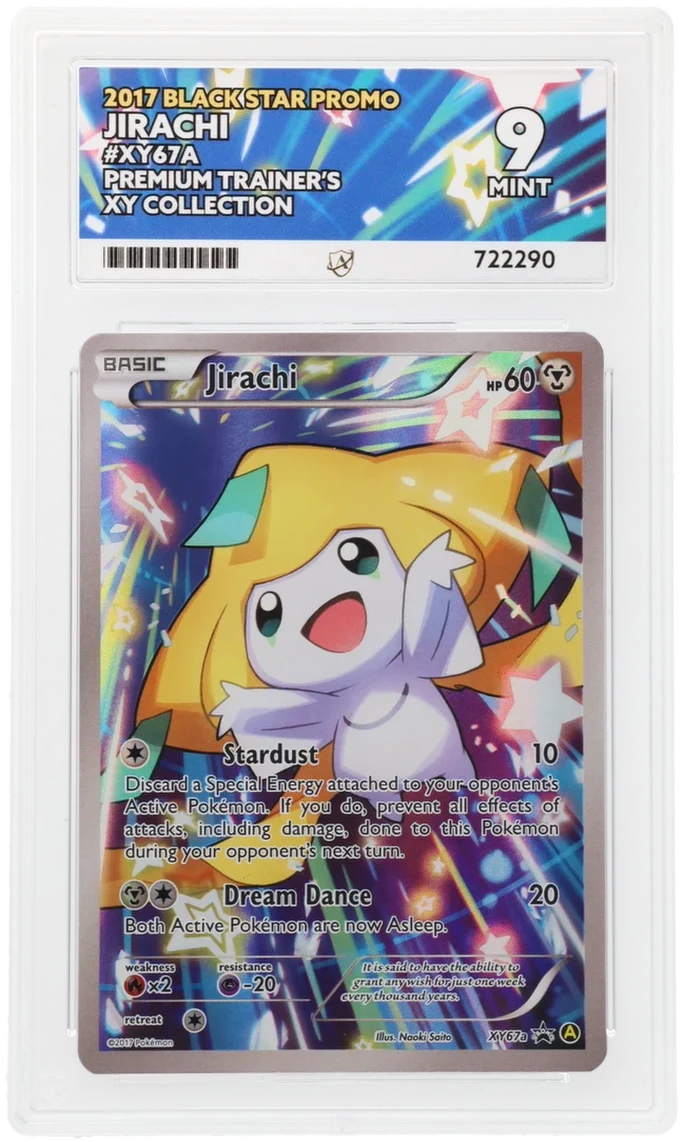 ACE 9   - Jirachi - XY67a - Black Star Promo - Pokemon - Premium Trainer's XY Collection