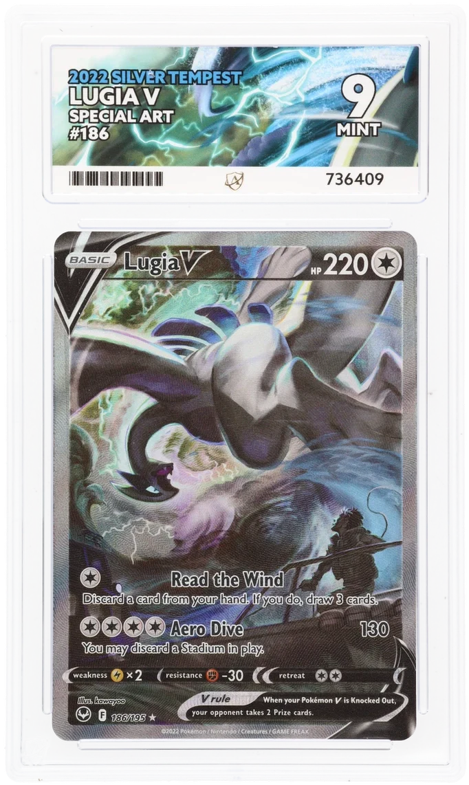 ACE 9 - Lugia V - 186/195 - Silver Tempest - Pokemon
