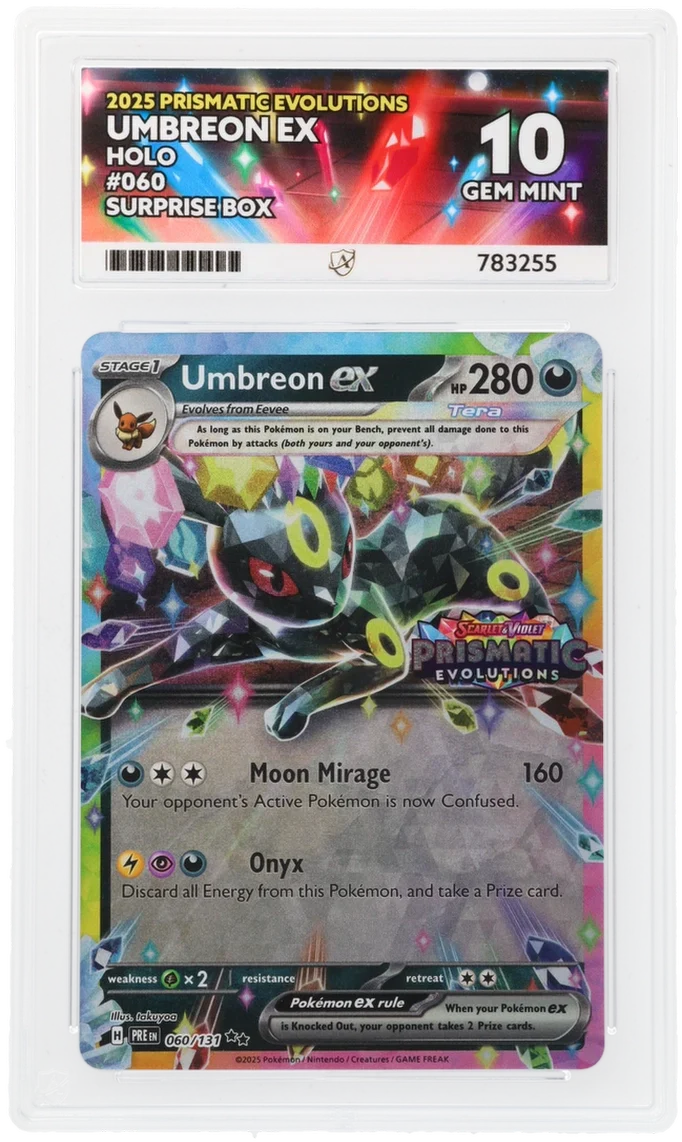 ACE 10   - Umbreon ex - 060/131 - Prismatic Evolutions - Pokemon - Surprise Box