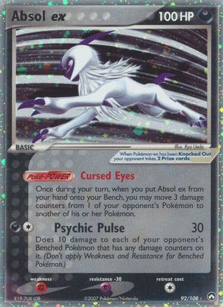Absol ex 92/108 - Power Keepers Holofoil - Image 5