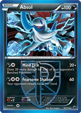 Absol - 67/116 (Moltres Legendary Battle Deck) 67 - Deck Exclusives