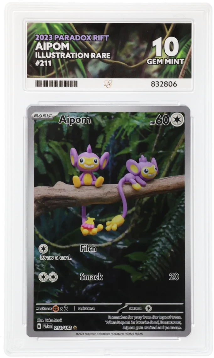 ACE 10 - Aipom - 211/182 - Paradox Rift - Pokemon