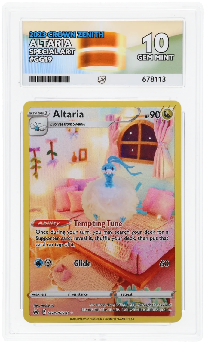 ACE 10 - Altaria - GG19/GG70 - Crown Zenith - Pokemon