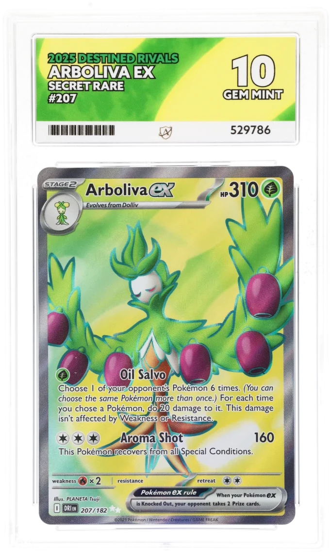 ACE 10 - Arboliva ex - 207/182 - Destined Rivals - Pokemon